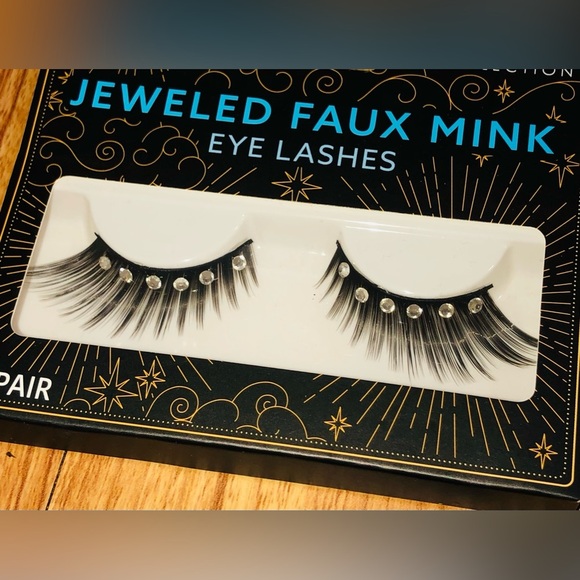 5pc lash bundle-3 BeJeweled mink sapphire, diamond & ruby lash extension & glue - Picture 15 of 15